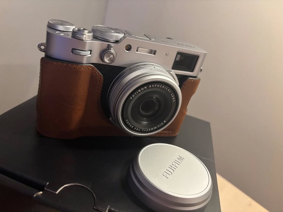 Fujifilm X100VI Digital Camera, Silver - Boxed with Extras
