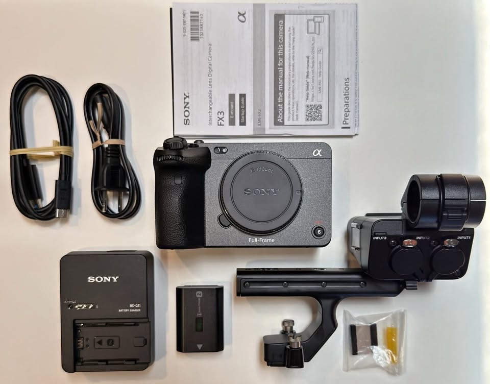 Sony Alpha FX3 Full Frame Cinema Line Camera