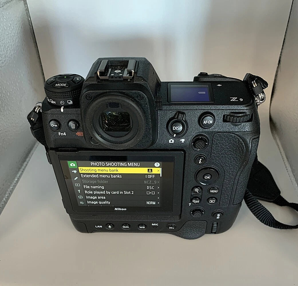 Nikon Z9 Digital Mirrorless Camera Body With Charger and Hard Case