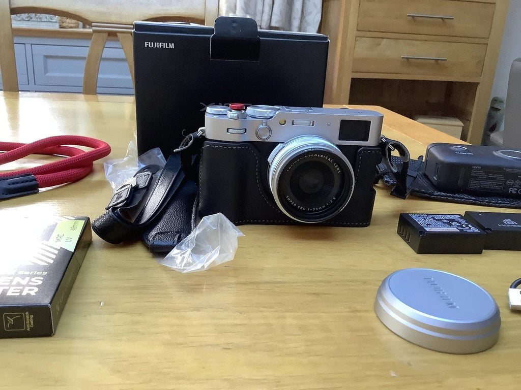 Fujifilm X100VI Silver Digital Camera 120 shutter count