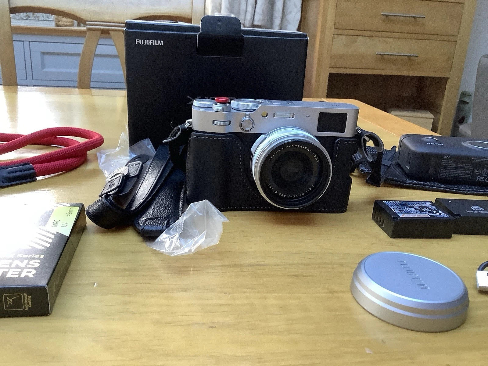 Fujifilm X100VI Silver Digital Camera 120 shutter count